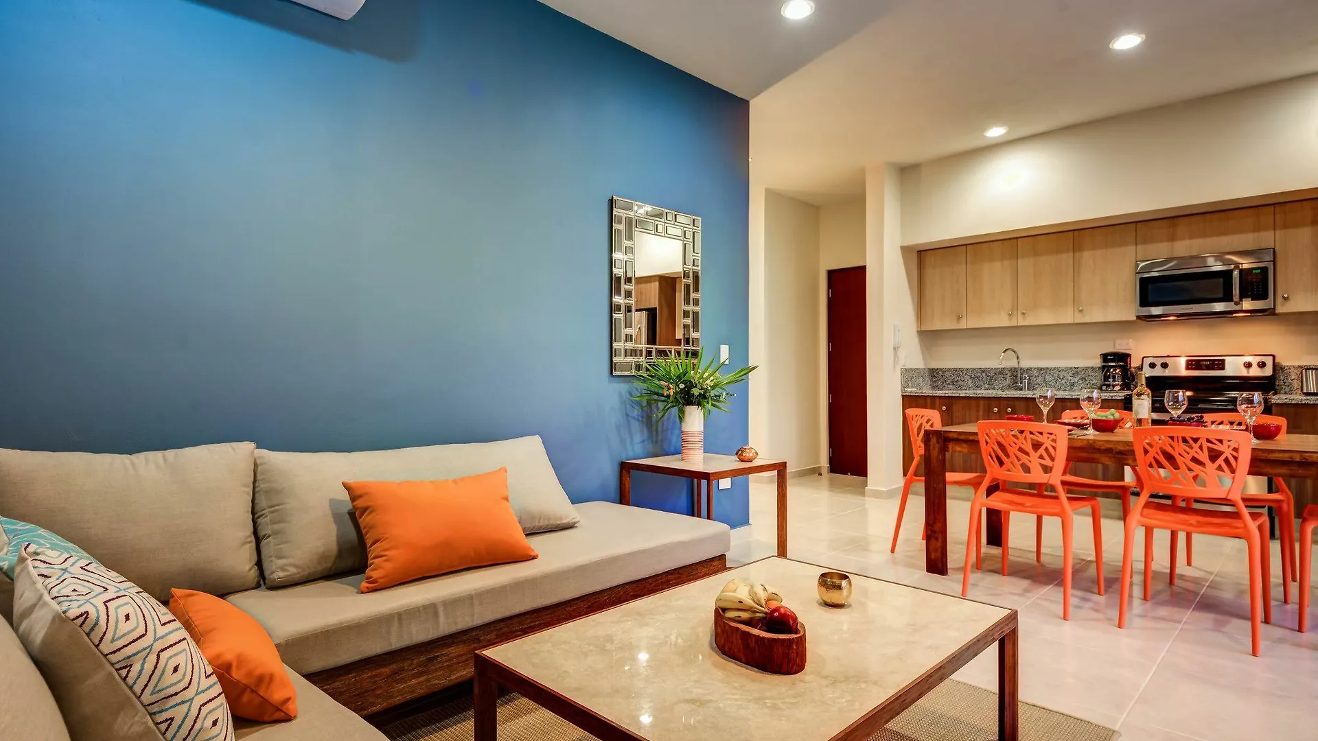 Blue Beach 2 Brm Apt Sleeps 5 Tulum Apartment